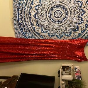 worn once to my senior prom, it’s been sitting in my closet